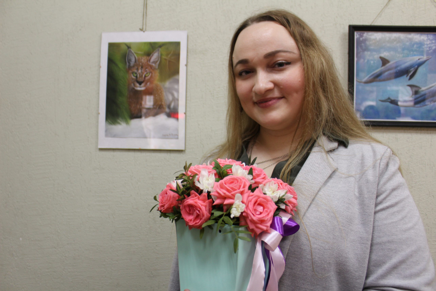 В Анапе открылась художественная выставка Анастасии Серой «Живая пастель"