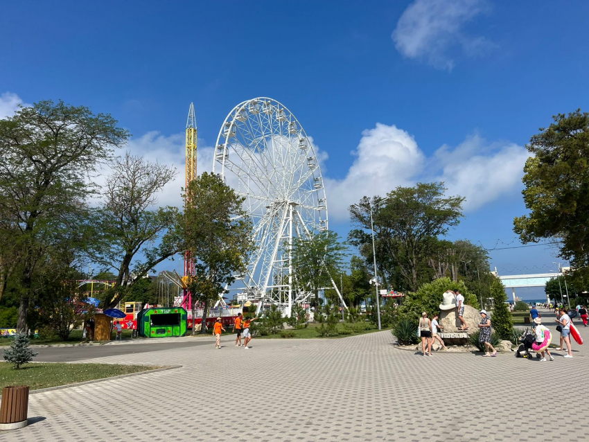 В День арбуза в Анапе малооблачно