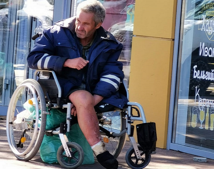 После публикации в «Блокноте» потерявшегося инвалида отправят домой