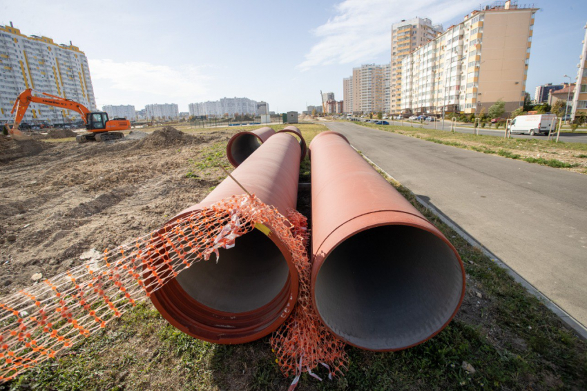 В Анапе проводят обновление системы водоотведения