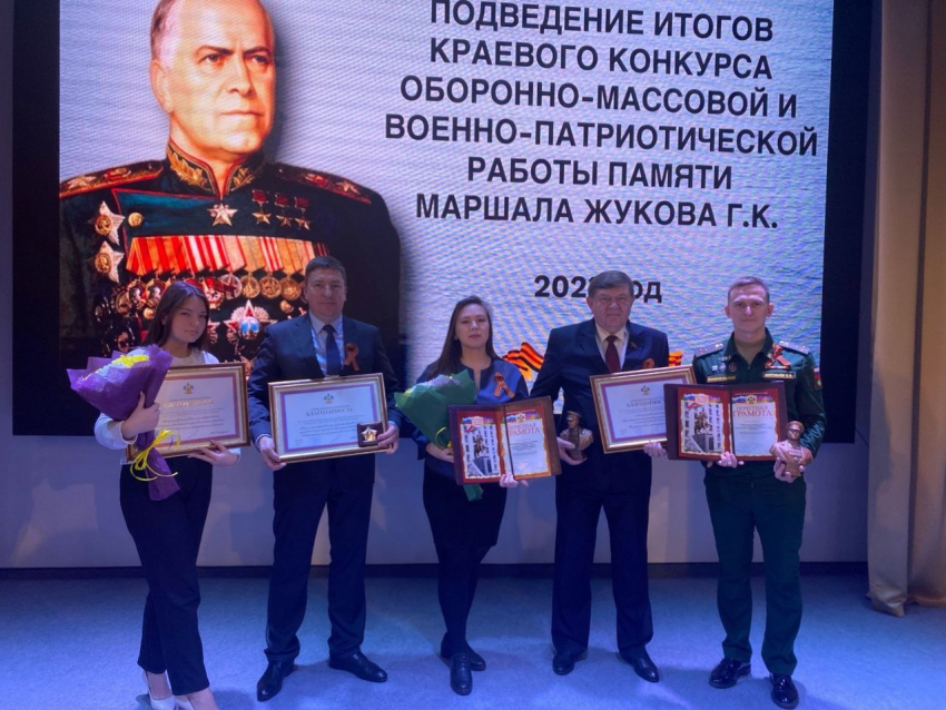 Анапчане заняли 6 призовых мест на конкурсе памяти маршала Жукова
