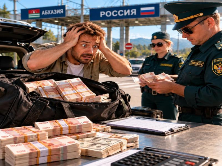 Хотел провезти 4,9 млн без декларации — получил счёт на 45 млн: очень дорогая экономия времени на границе
