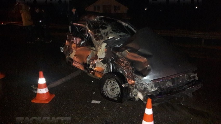 На трассе Анапа-Новороссийск лобовое столкновение двух авто унесло жизнь двух человек