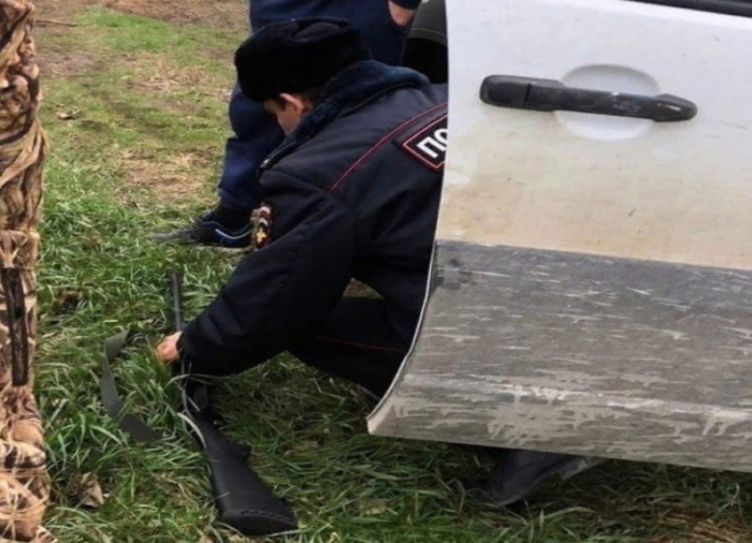 В природном заказнике под Анапой полиция задержала вооруженного браконьера