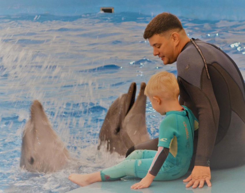Как общаются люди и дельфины - рассказывает Богдан Поповский, управляющий анапским дельфинарием