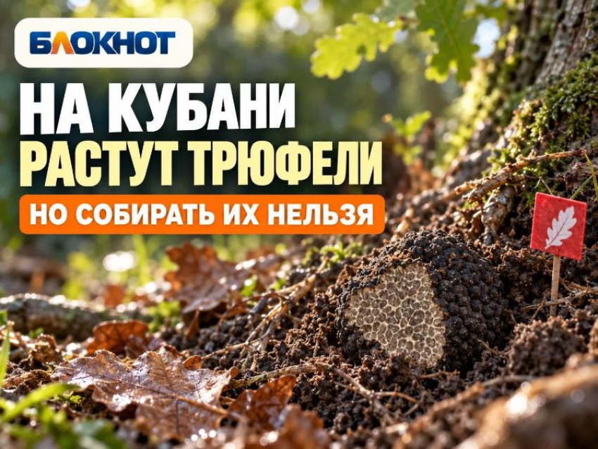 На Кубани растут трюфели: где их находят и почему нельзя собирать