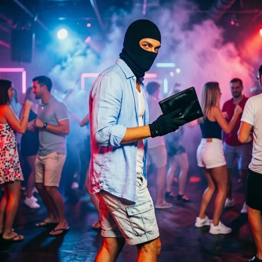 В Анапе посетитель ночного клуба лишился 30 тысяч рублей