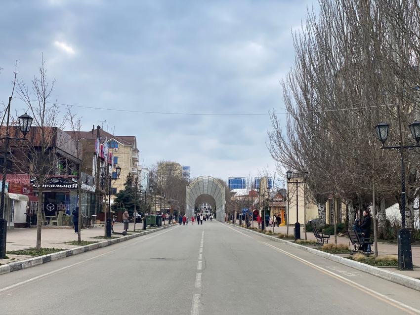В Анапе в день домашних насекомых пасмурно