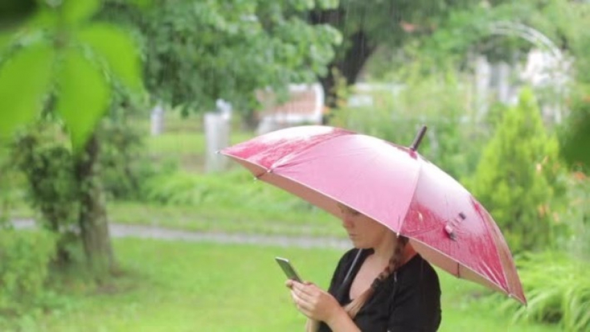 В Анапе небо снова плачет