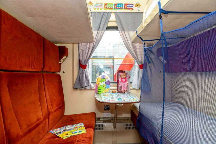 Какие развлечения предложат в детских купе в поездах, следующих в Анапу?