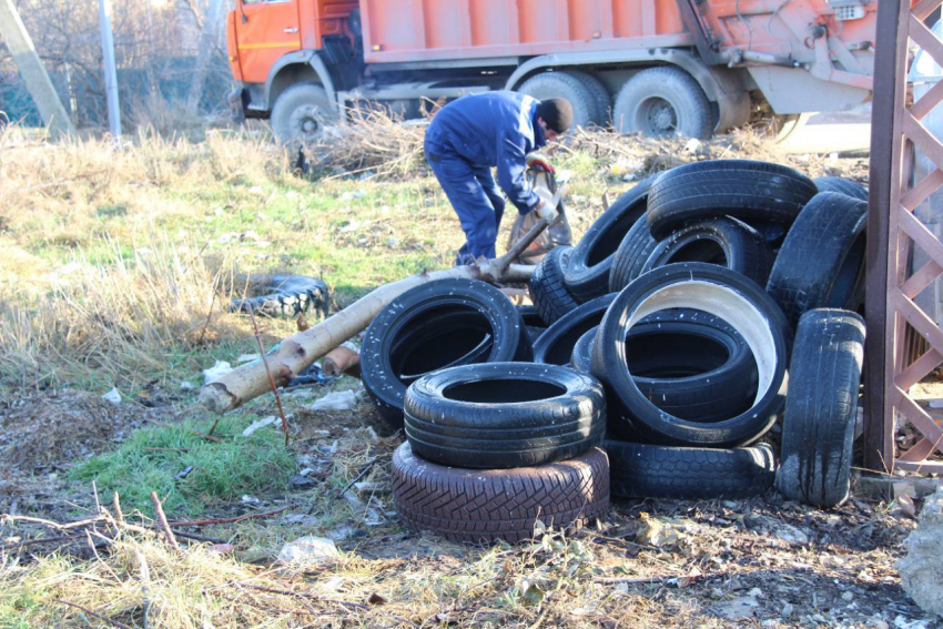 В Супсехе под Анапой ликвидировали пять стихийных свалок мусора