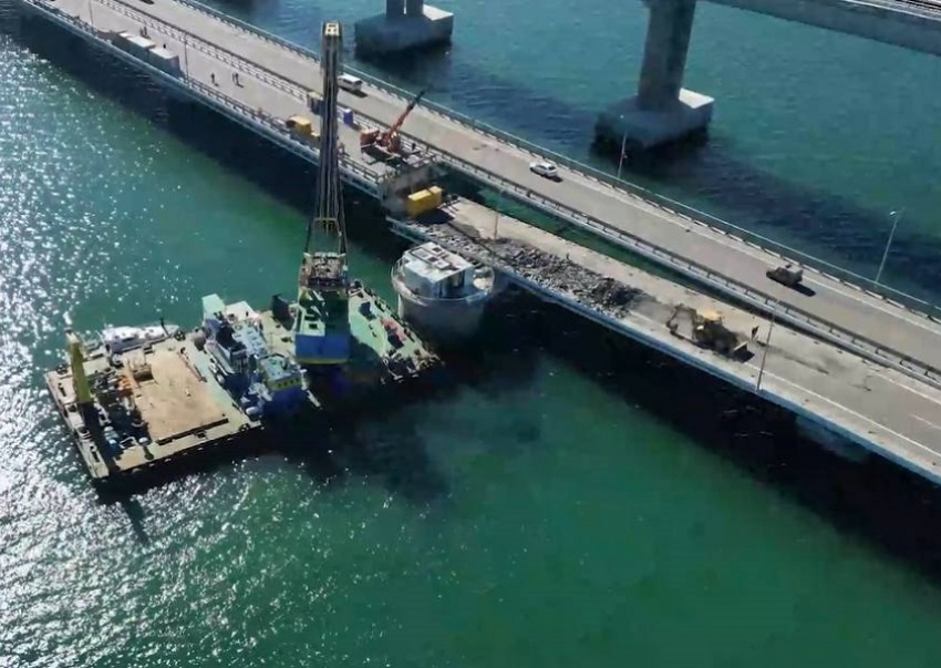Сегодня Крымский мост опять закрыт для автомобилистов