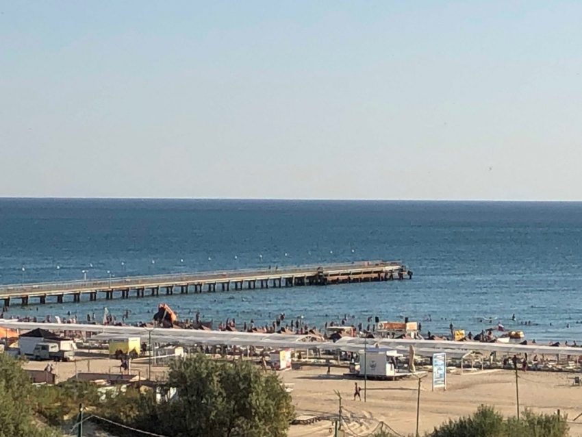 В Анапе море на три градуса выше, чем в Ейске и на три  градуса холоднее, чем в Сочи