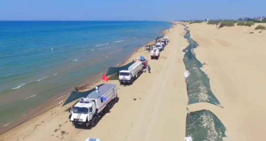 МЧС отчиталось о ликвидации мазута в Черном море