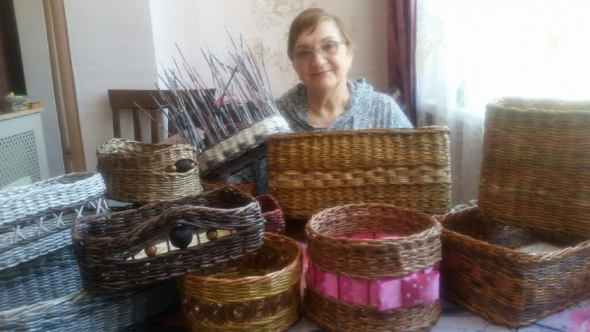 Татьяна Григорьева за время карантина научилась шить и плести 