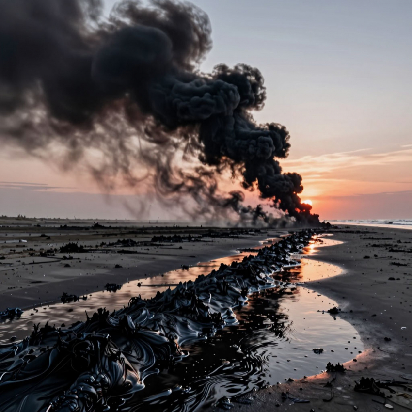 «Гора трясется, дом дрожит»: третью ночь подряд Туапсе погружается в дым и хаос