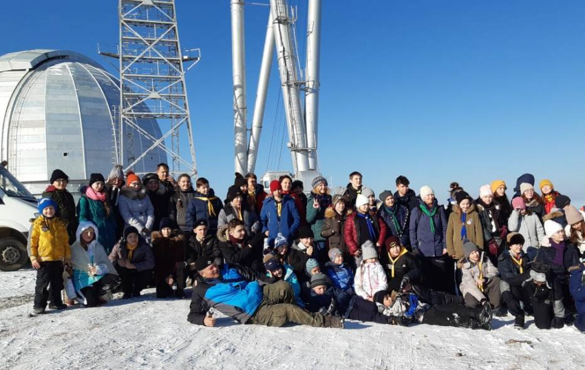 Анапским школьникам устроили незабываемые зимние каникулы в горах
