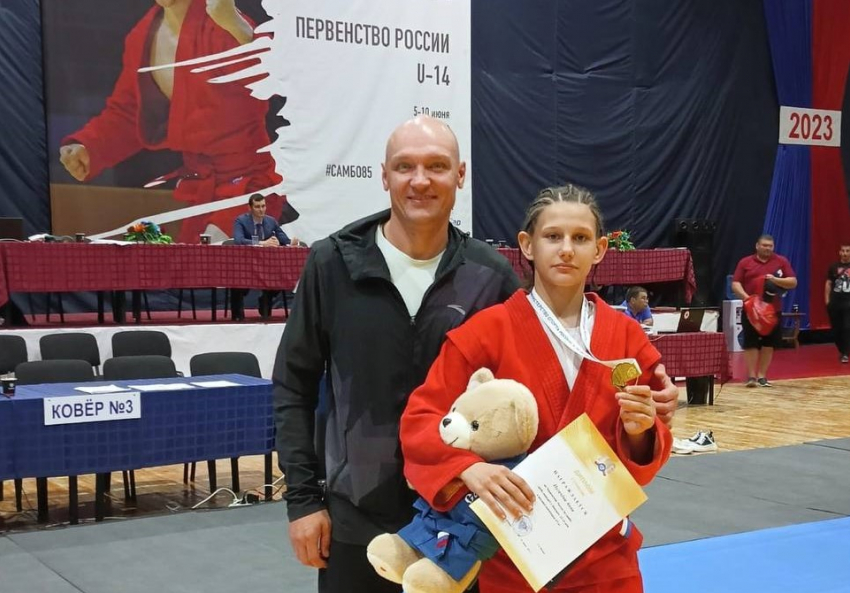 Юная самбистка из Анапы стала чемпионкой России 