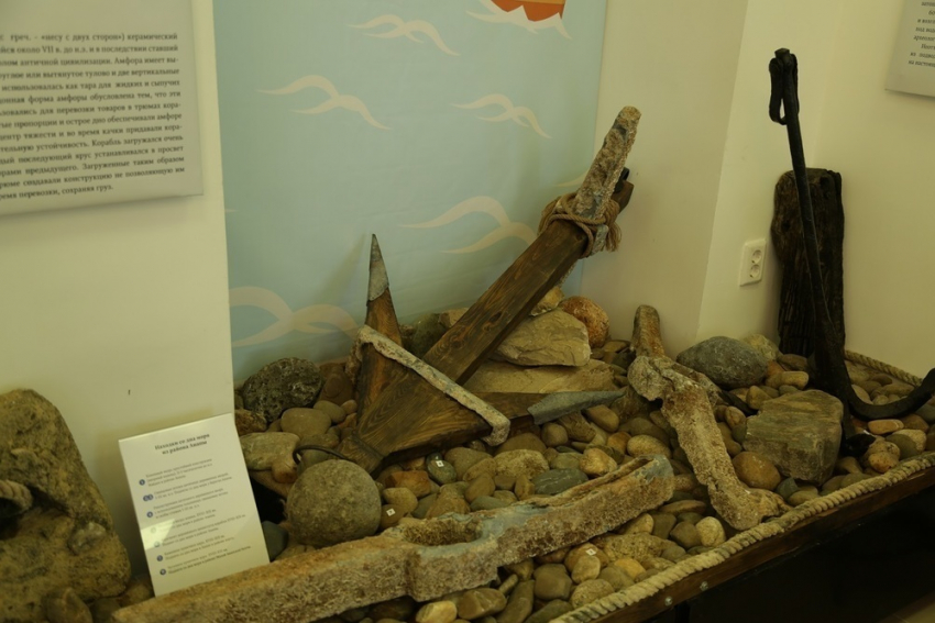 Анапский музей «Горгиппия» впервые выставит на обозрение находки со дна моря