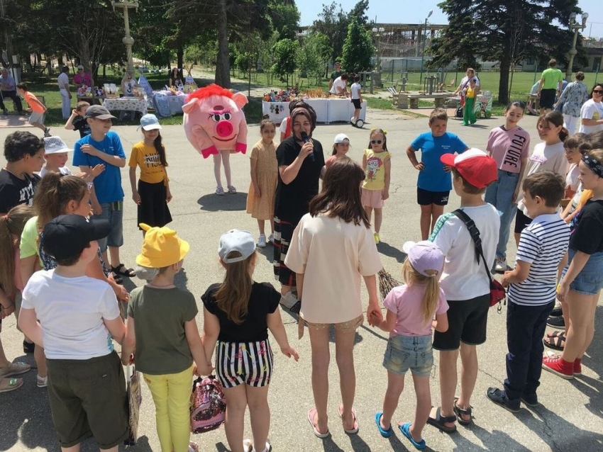 Летние площадки для детей открылись в Анапе