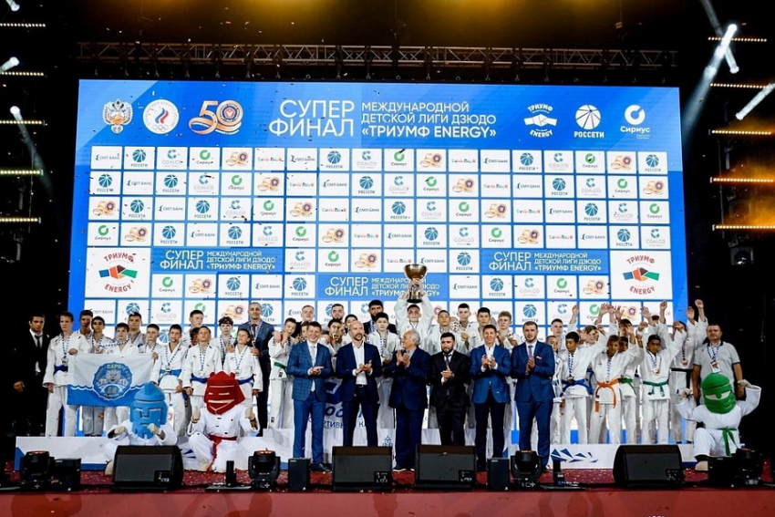 Команды спортшколы №1 Анапы стали призерами суперфинала международной детской лиги дзюдо
