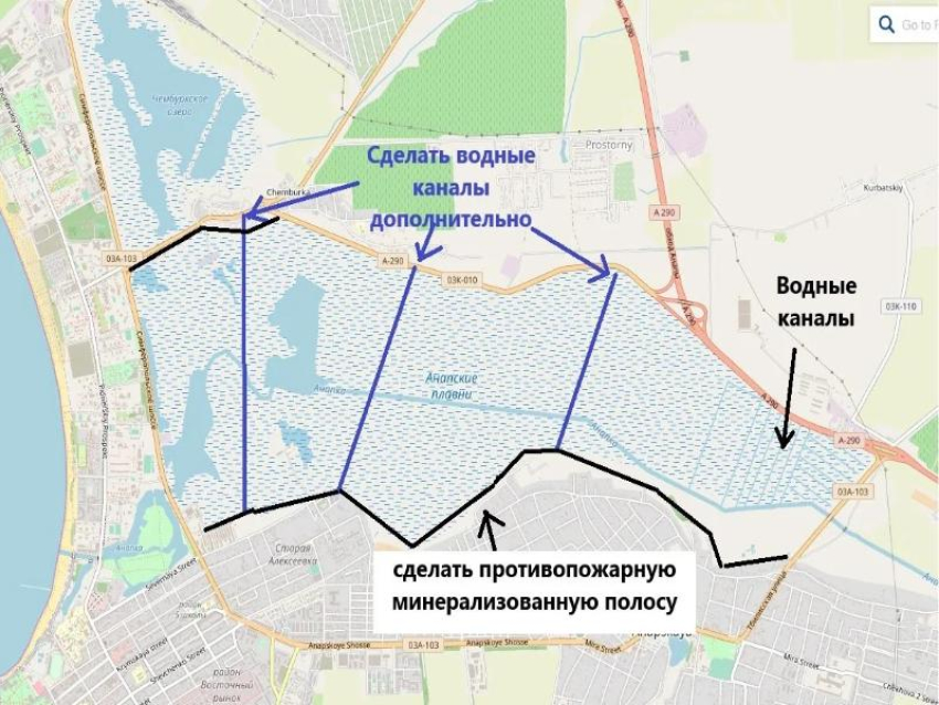Почти все анапские плавни сгорели дотла: что делать, чтобы пожар не повторился