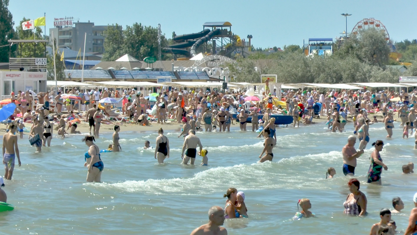 В Анапе на одного местного приходится более 50 отдыхающих