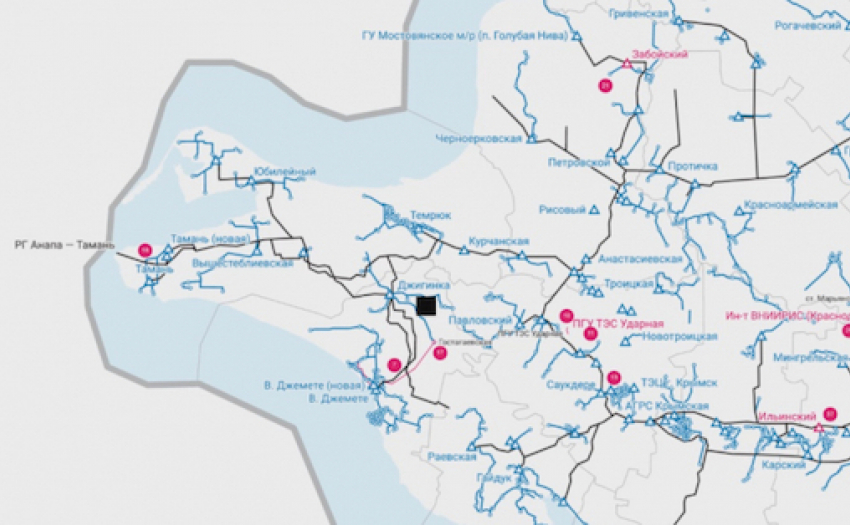 Где в Анапе в ближайшие 5 лет построят два газопровода?