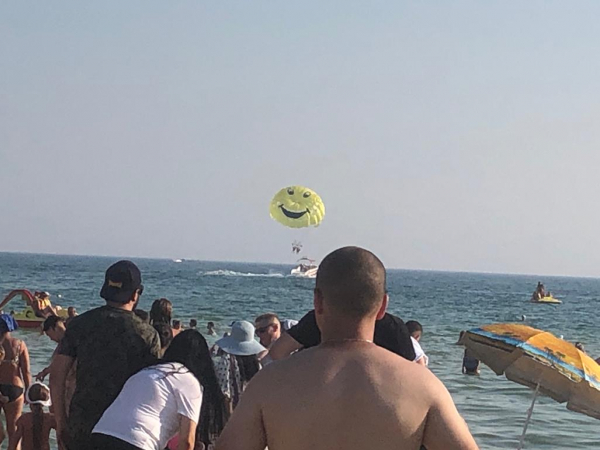 Турист упал в Чёрное море с 15 метровой высоты. В Анапе тоже есть такие аттракционы