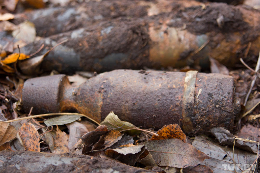 Крупнокалиберные снаряды времён войны ликвидировали недалеко от Анапы