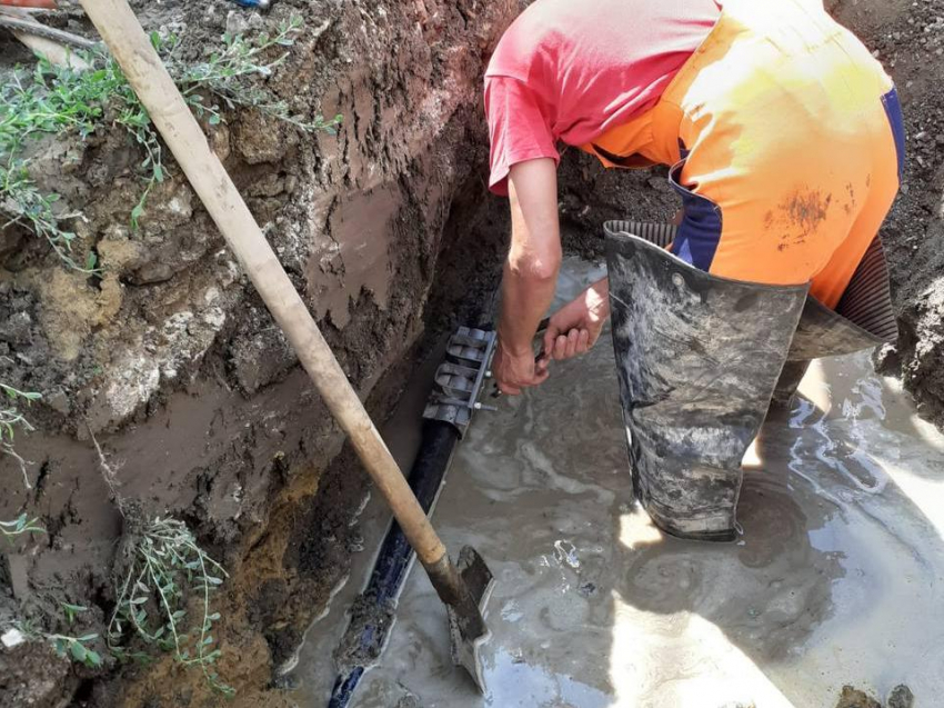 Ремонт водопровода в селе Супсех завершён без ограничений водоснабжения