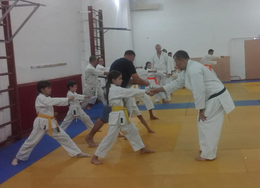 Чемпион мира по карате провёл мастер-класс для анапских спортсменов
