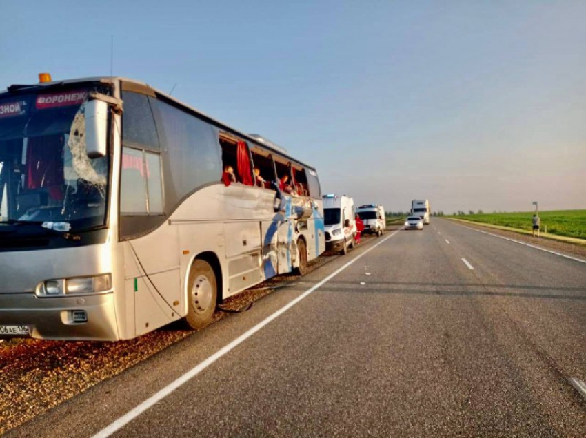 Для транспортировки пострадавших в ДТП автобуса «Тула-Анапа» привлекли санавиацию