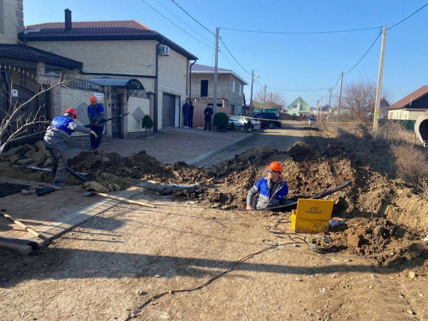 В населённых пунктах Анапы продолжается процесс догазификации