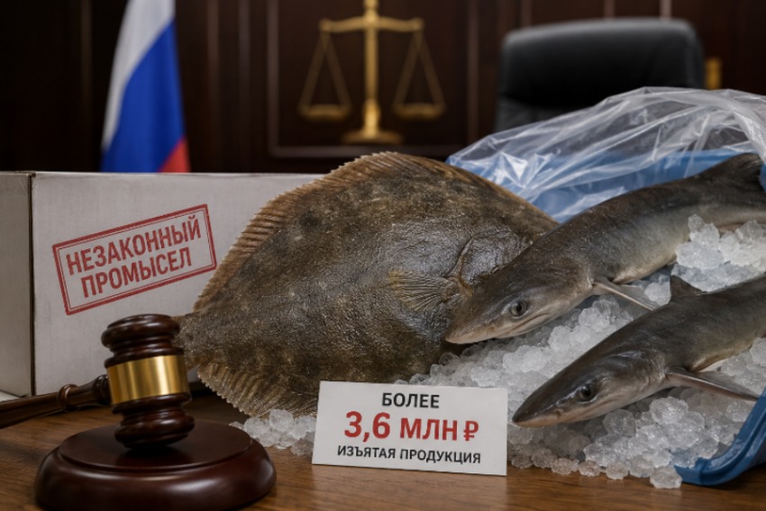 В Анапе мужчина пойдёт под суд за незаконную продажу рыбы на 3,6 млн рублей