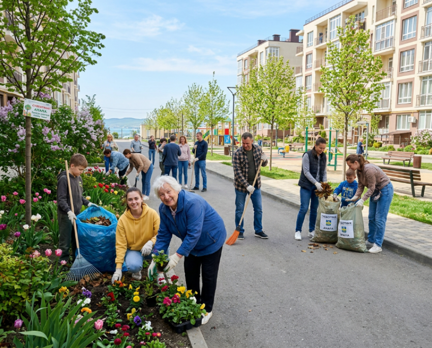 В Анапе пройдёт масштабный субботник: жителей приглашают присоединиться