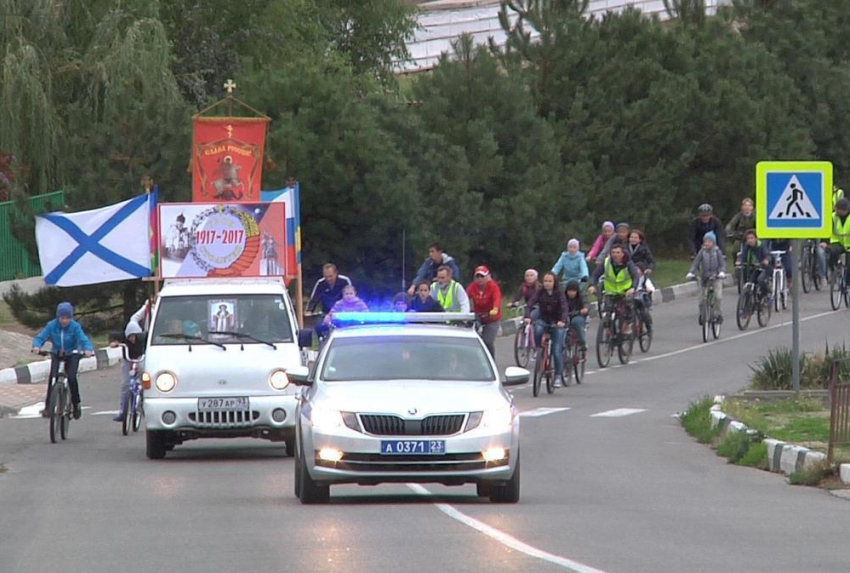 В Анапе 15 октября прошёл велосипедный крестный ход