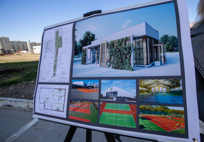 Будет работать круглогодично: в Императорском парке Анапы откроется теннисный комплекс 