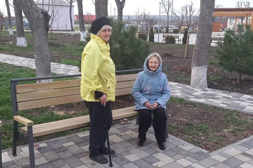 В Гостагаевской под Анапой продолжают благоустраивать парк