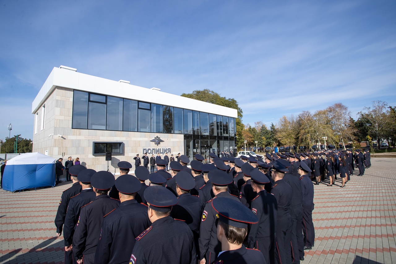 В Витязево под Анапой открыли новый пункт полиции